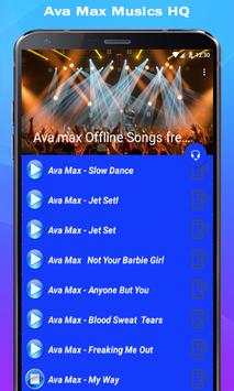 🔥 🎵Ava max Ofline Songs & Tones🎵🔥 screenshot 3