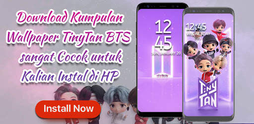 TinyTan BTS Wallpaper Free screenshot 1