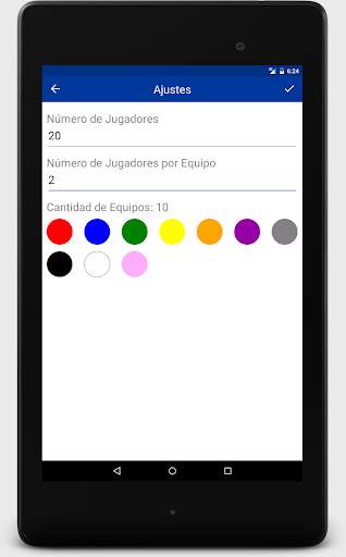 Seleccionar Equipos al Azar screenshot 8
