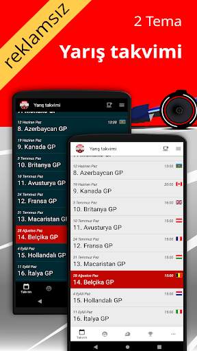 2024 Yarış takvimi screenshot 1