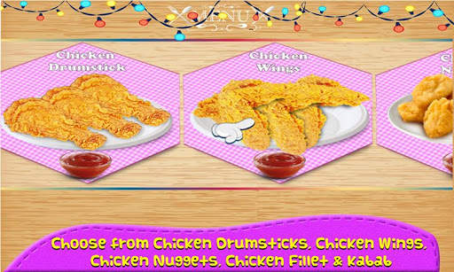 Deep Fry Chicken Cooking Game screenshot 2