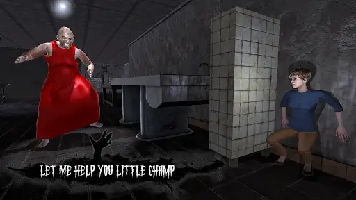 Horror Granny Game Haunted House Scary Head Game screenshot 1