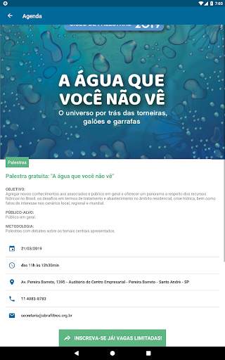 Gestão de água e efluentes скриншот 12