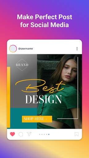 Social Media Post Maker: Graphic Design Ad Poster screenshot 3