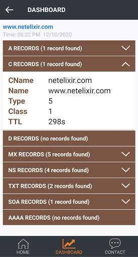 DNS Checker screenshot 2