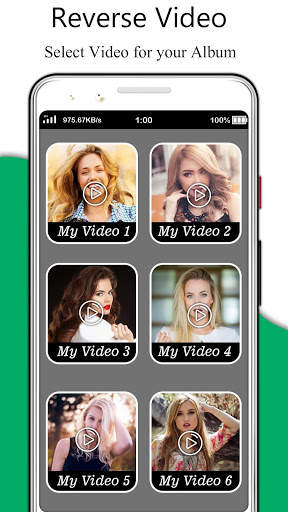 Reverse Video FX - magic video screenshot 1