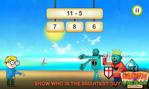 Math vs Undead Rekenspelletjes screenshot 3