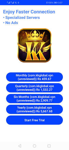 KKGlobal VPN - WiFi Security, Online Privacy screenshot 2