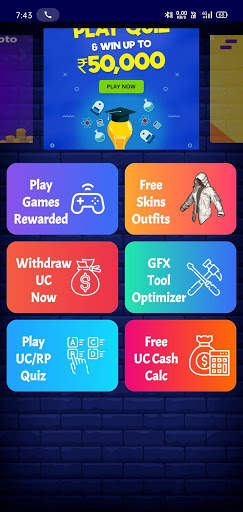 GFX Tool For PUBG With Royal Pass UC & Stickers screenshot 1