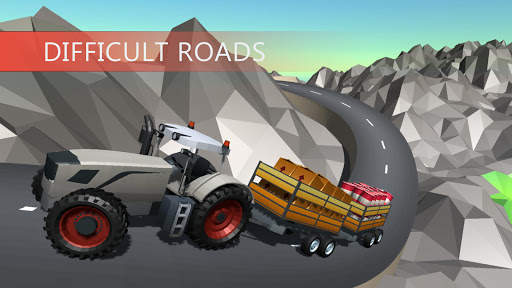 Tractor Driving Offroad: Trolley Transport Cargo screenshot 1