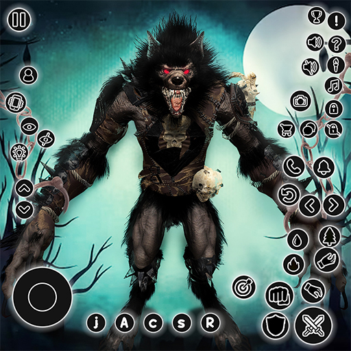 Wild Forest Werewolf Games 3D icon