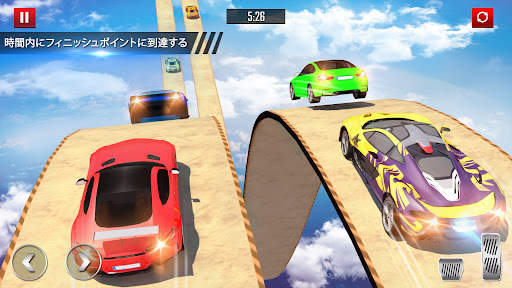 メガランプカースタントレーシング：インポッシブルトラック3D screenshot 4