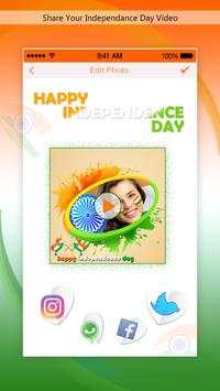 Independance Photo Video Maker With Songs screenshot 5