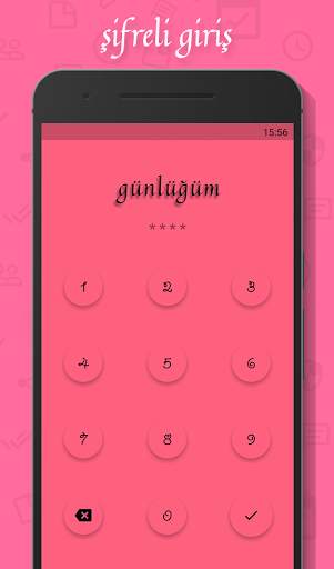 My diary - Password diary screenshot 4