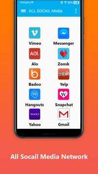 All Social Media site : Social Networks App screenshot 1