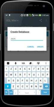 SQL Mini - SQLite Editor screenshot 6