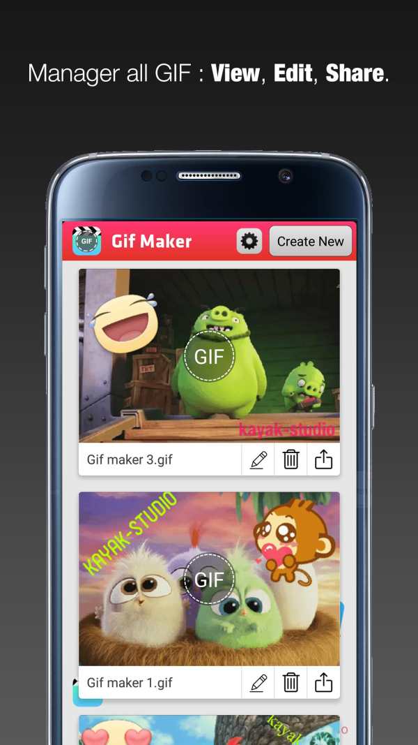 Gif Maker - Gif Editor screenshot 1