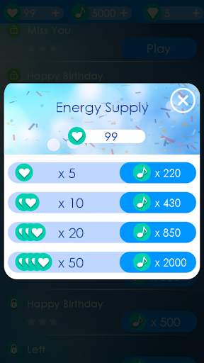 Piano Tiles 2021 💘 screenshot 3