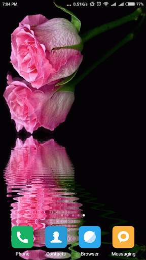 Flower Live Wallpaper screenshot 6