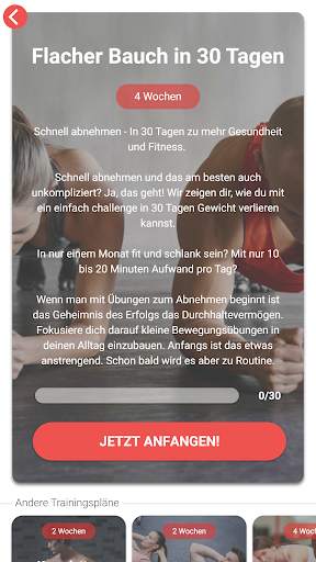 Bauchtraining für zuhause screenshot 4