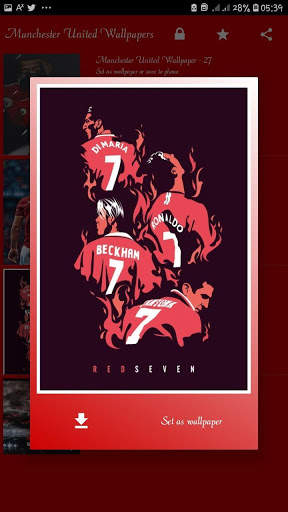 Man-U HD wallpapers (OFFLINE) screenshot 4