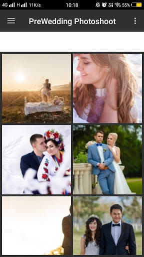 Pre wedding photo shoot poses 1 تصوير الشاشة