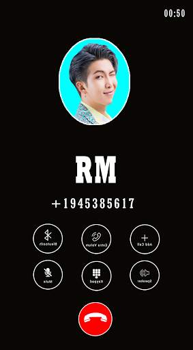 RM Kpop BTS Video Call & chat Simulator screenshot 1