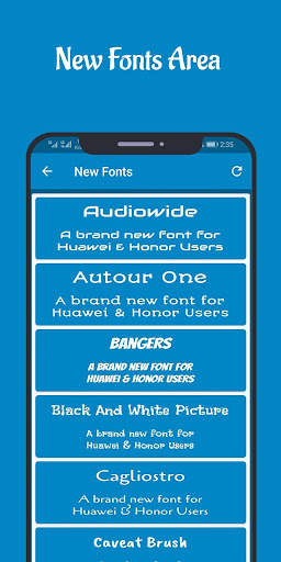 Fonts for Huawei Emui screenshot 4