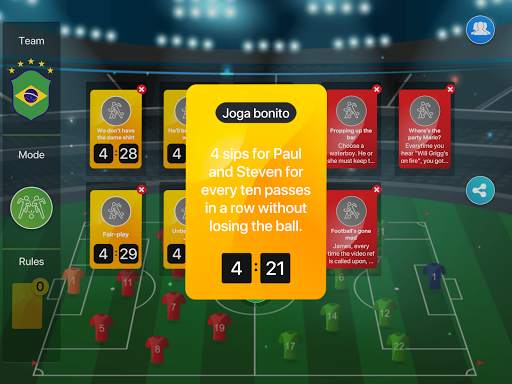 Third half | Fun drinking game app to watch soccer screenshot 12