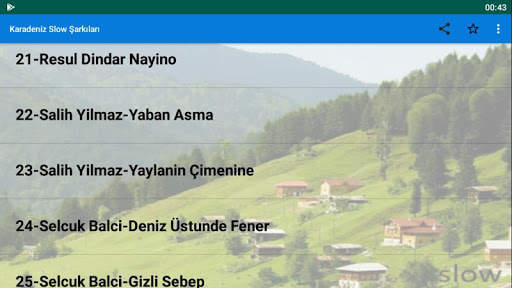 Karadeniz Şarkıları 2021 Slow(İnternetsiz) screenshot 4