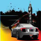 car racing games icon