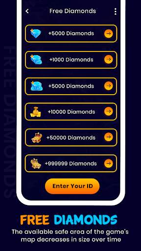 Win Free Diamonds Fire : Free Diamonds for Free screenshot 4