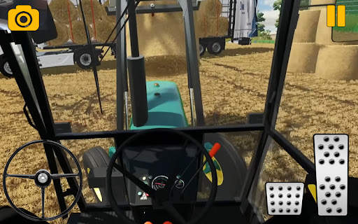 Tractor Land Drive Harvesting screenshot 2