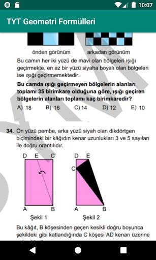 TYT geometri formülleri скриншот 5