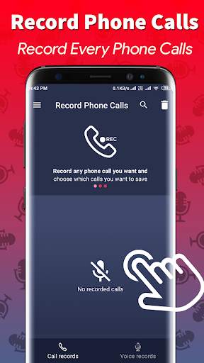 Call Recording & Phone Recoder скриншот 1