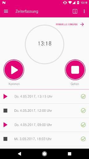 ZeitApp screenshot 4