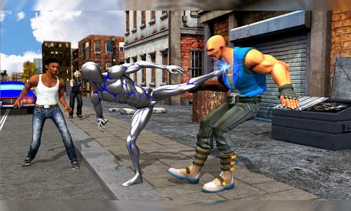 Silver Hero Fighter: Superhero Games screenshot 2