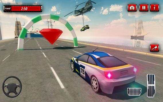 Falling Car Vs Driving Car: Muscle Car Drag Racing screenshot 7