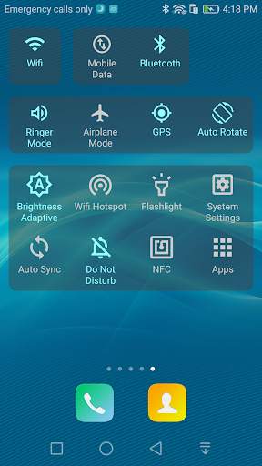 Settings Widget screenshot 2