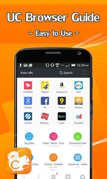 New UC Browser Mini Fast Download Guide 1 تصوير الشاشة