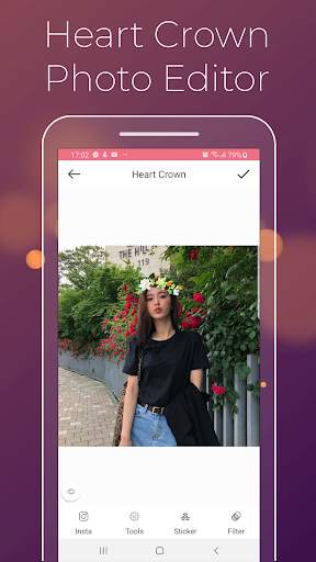 Heart Crown Photo Editor - Cat Face screenshot 7