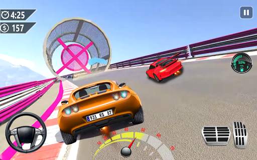 Extreme 3D Car Stunts : GT Racing Crazy Tracks screenshot 5