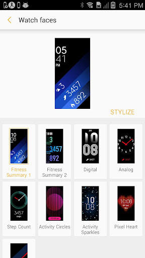 Gear Fit2 Plugin screenshot 3