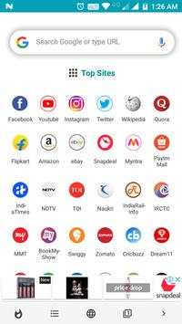 Doodle Android Web Browser 2019 screenshot 1