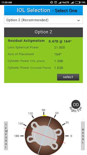Axis Toric Calculator screenshot 5