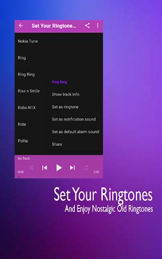 Polyphonic Ringtones Jadul скриншот 1
