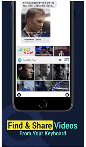 VBoard. The Video Keyboard: Videos in Messages screenshot 5