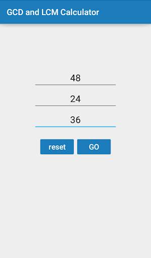 GCD and LCM Calculator   How to find screenshot 1