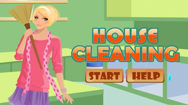 Cleaning Houses Games screenshot 1