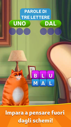 🔥Kitty Scramble: Pile di parole screenshot 1